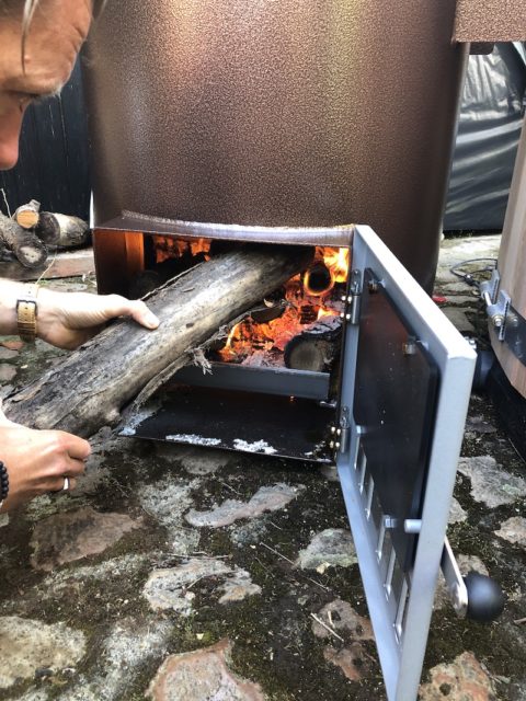 Bain Nordique Gamme Origine En Red Cedar Poele Cube Par Nordikspa